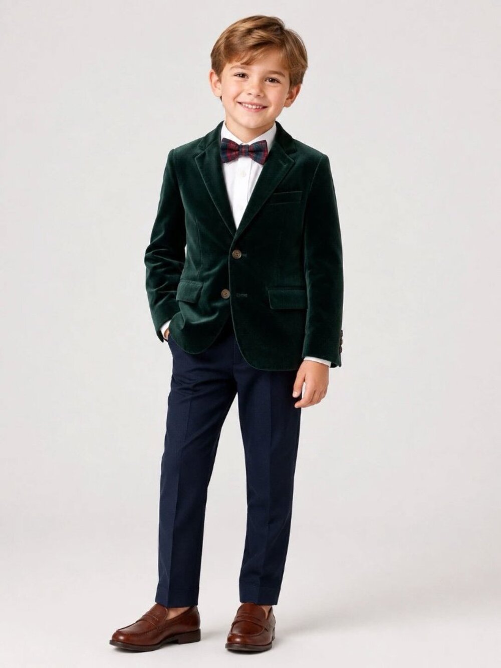Janie and Jack The Velvet Party Blazer